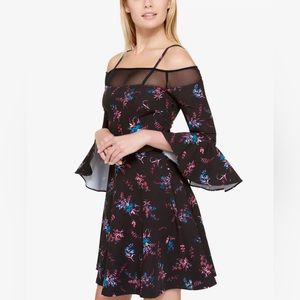 Guess Women's Off-The-Shoulder Fit & Flare Dress